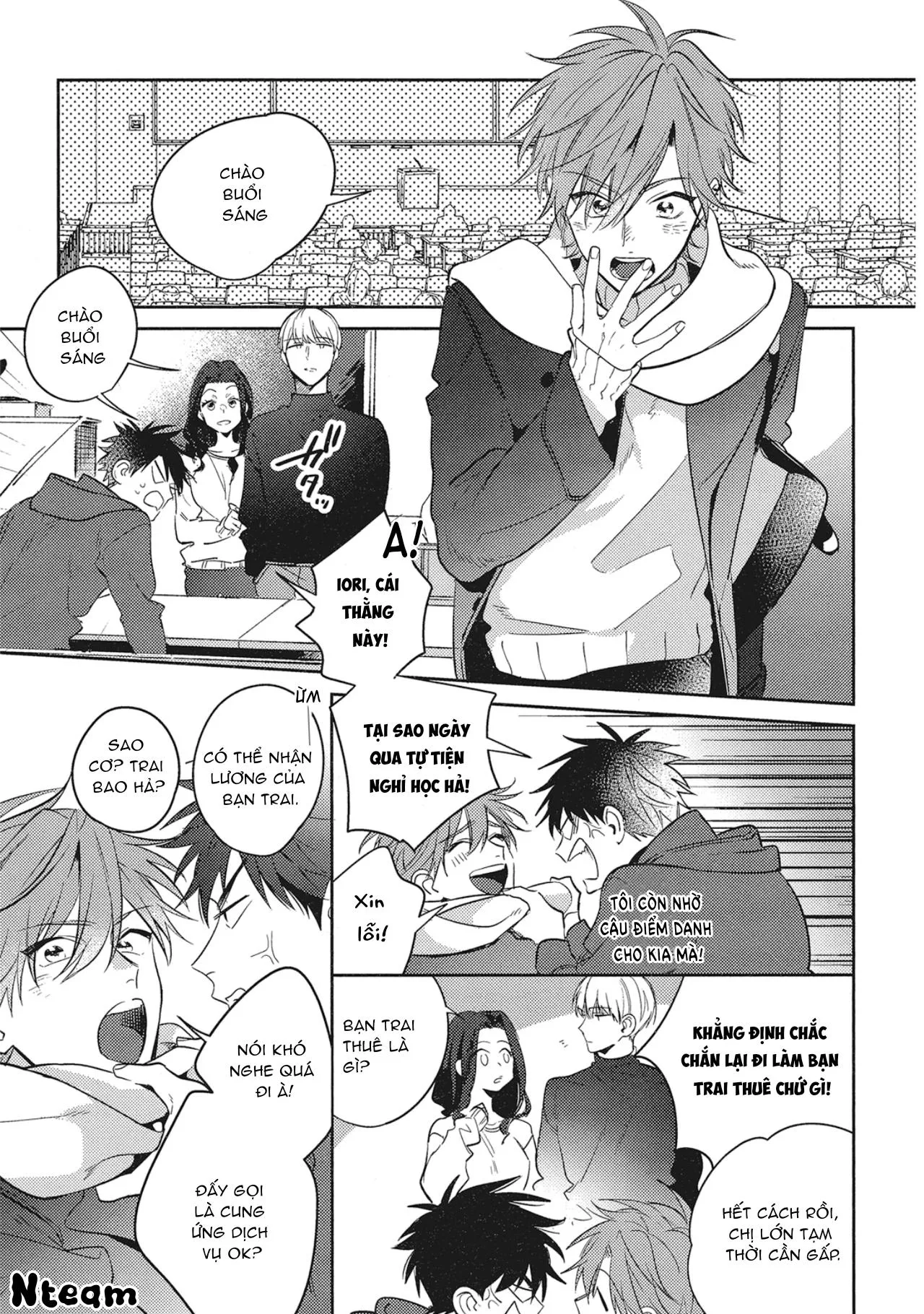 Bạn trai cho thuê Chapter 1 Trang 8