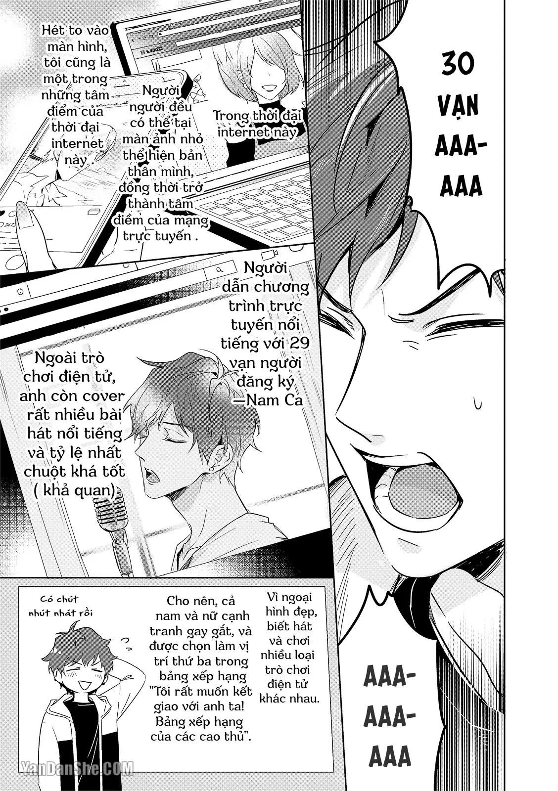 Bạn Trai Nổi Tiếng Trên Mạng Của Tôi Chapter 1 Trang 3