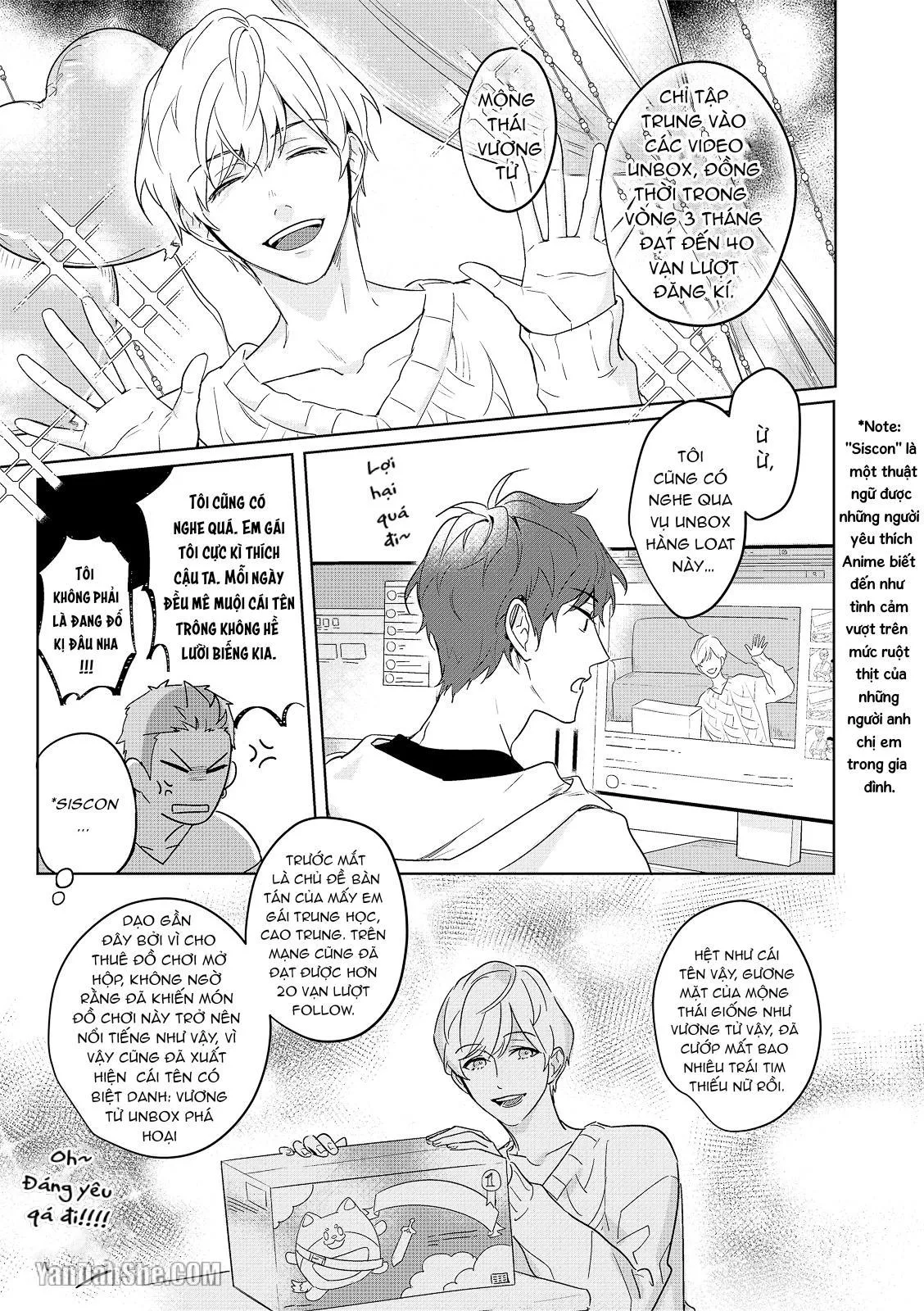 Bạn Trai Nổi Tiếng Trên Mạng Của Tôi Chapter 1 Trang 7