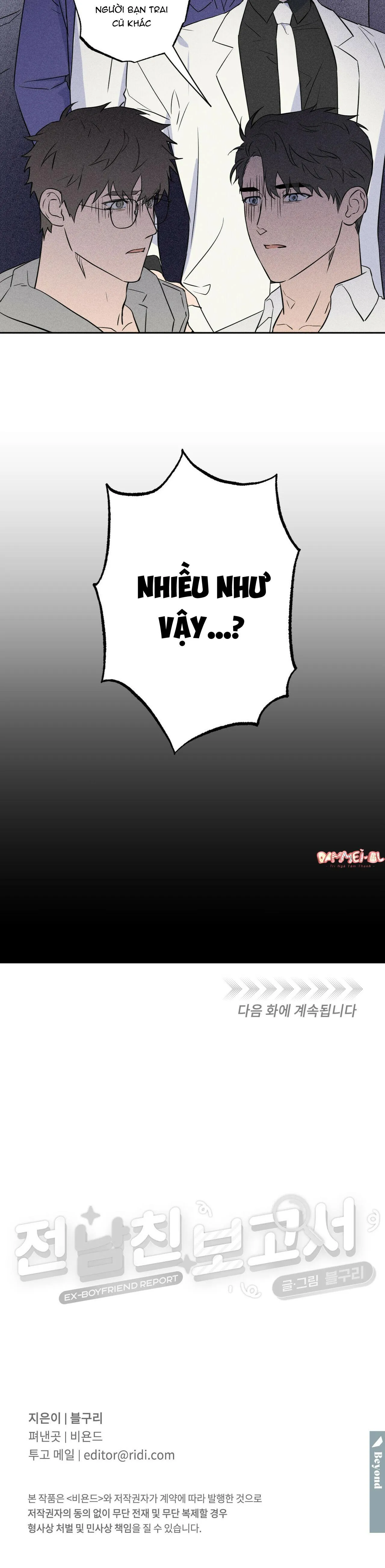 BÁO CÁO CỦA BẠN TRAI CŨ Chapter 1 Trang 30