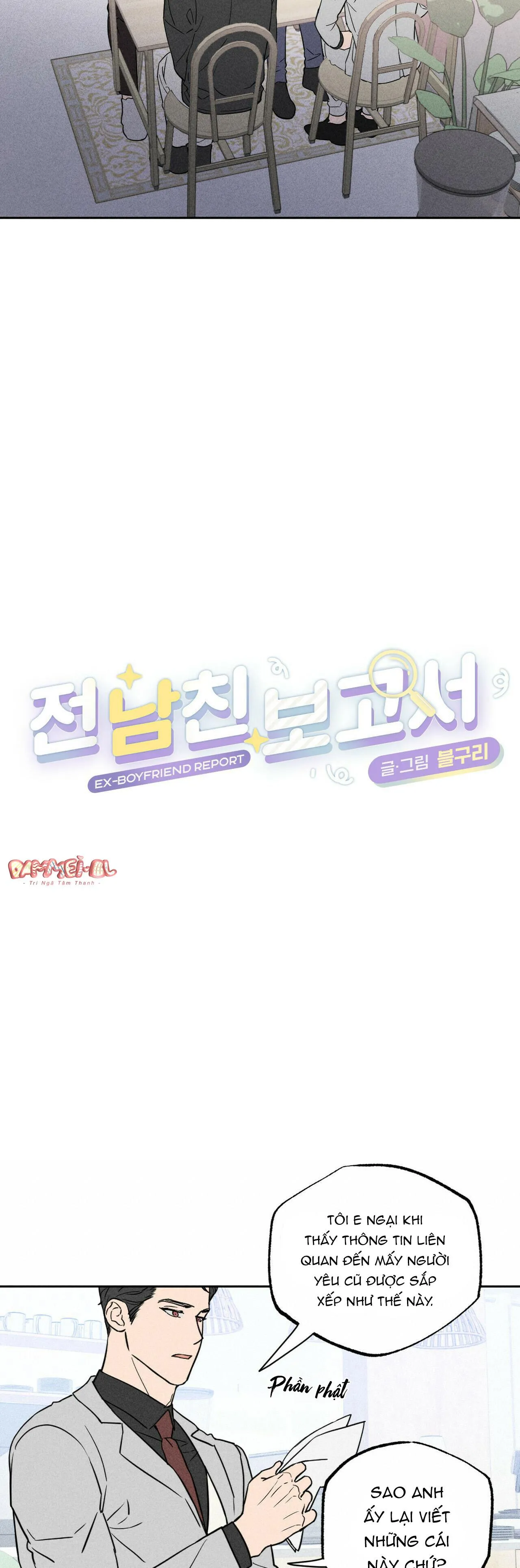 BÁO CÁO CỦA BẠN TRAI CŨ Chapter 2 Trang 14