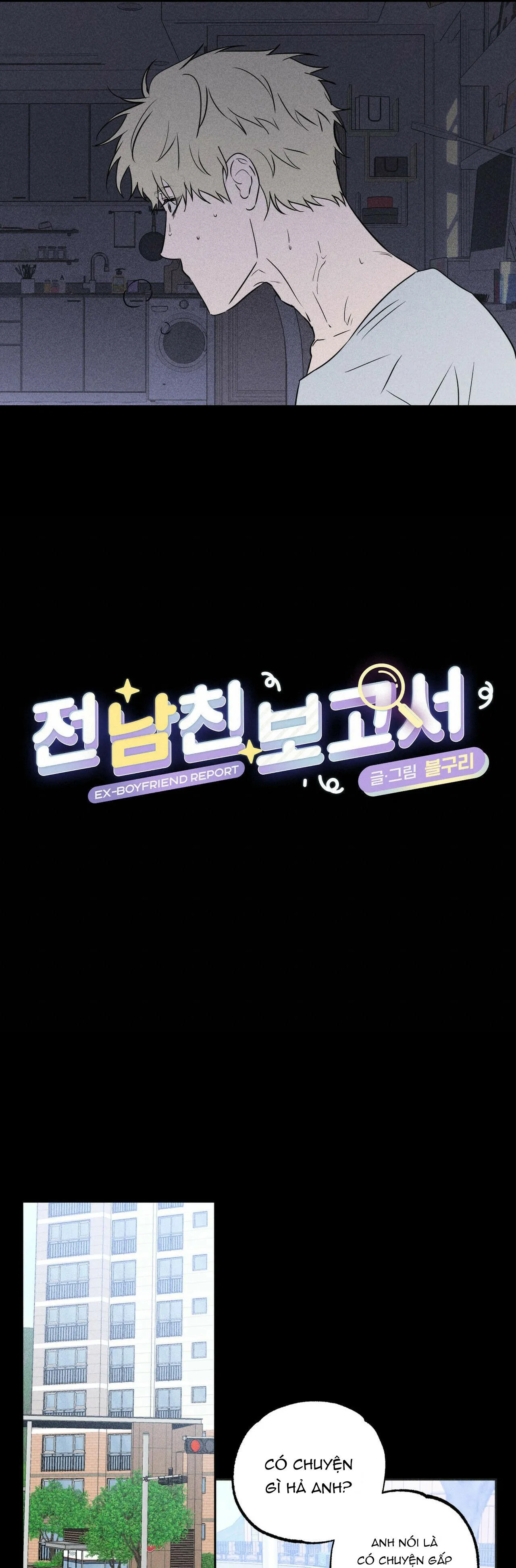 BÁO CÁO CỦA BẠN TRAI CŨ Chapter 3 Trang 8