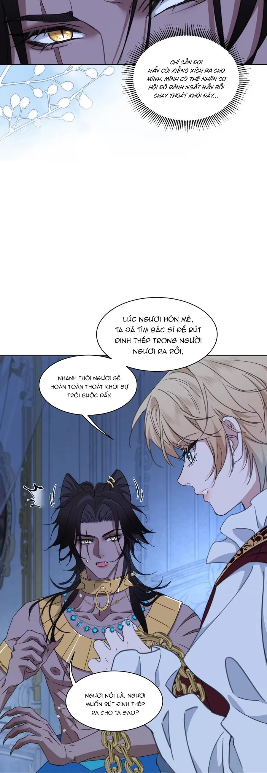 Báo Đen Chiếm Đoạt Hoàng Tử Yếu Đuối Chapter 4 Trang 7