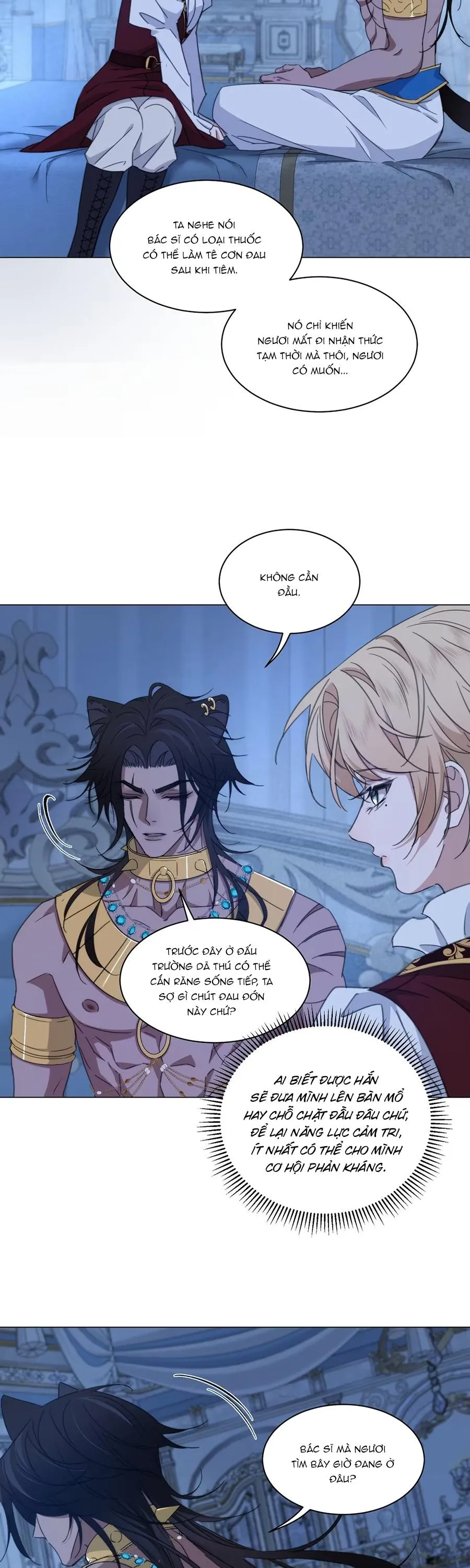 Báo Đen Chiếm Đoạt Hoàng Tử Yếu Đuối Chapter 4 Trang 12