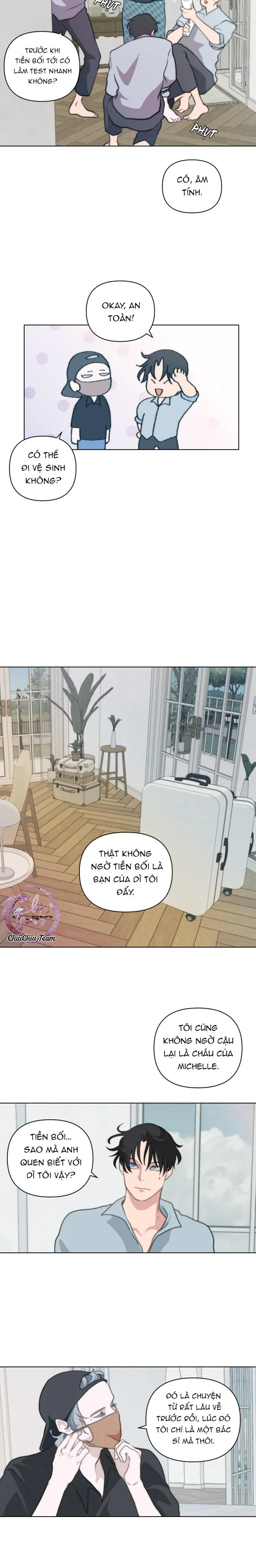 Bao Nuôi Tiền Bối Chapter 4 Trang 8