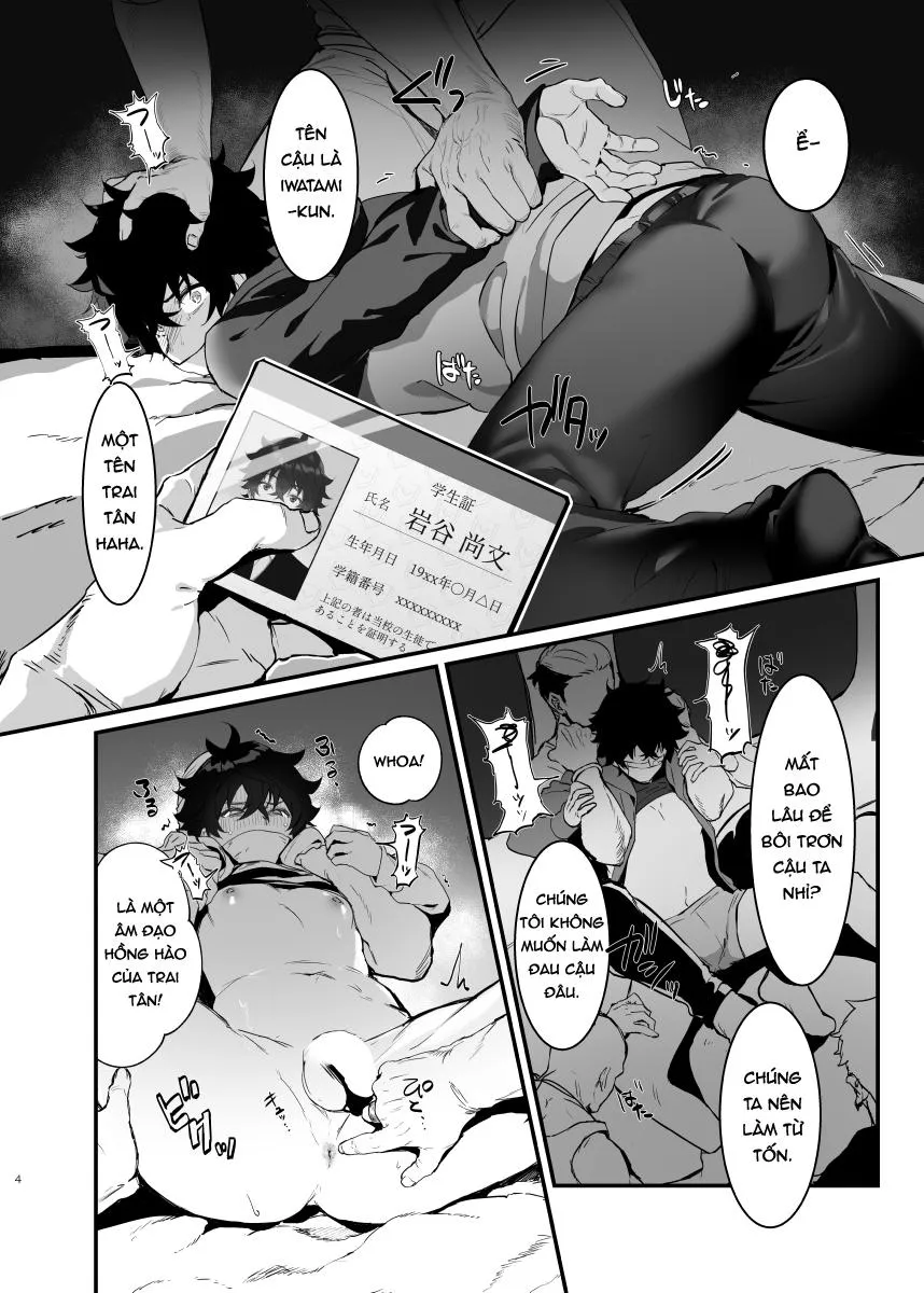 Bắt cóc và cưỡng bức sinh viên Naofumi-kun Chapter 1 Trang 3