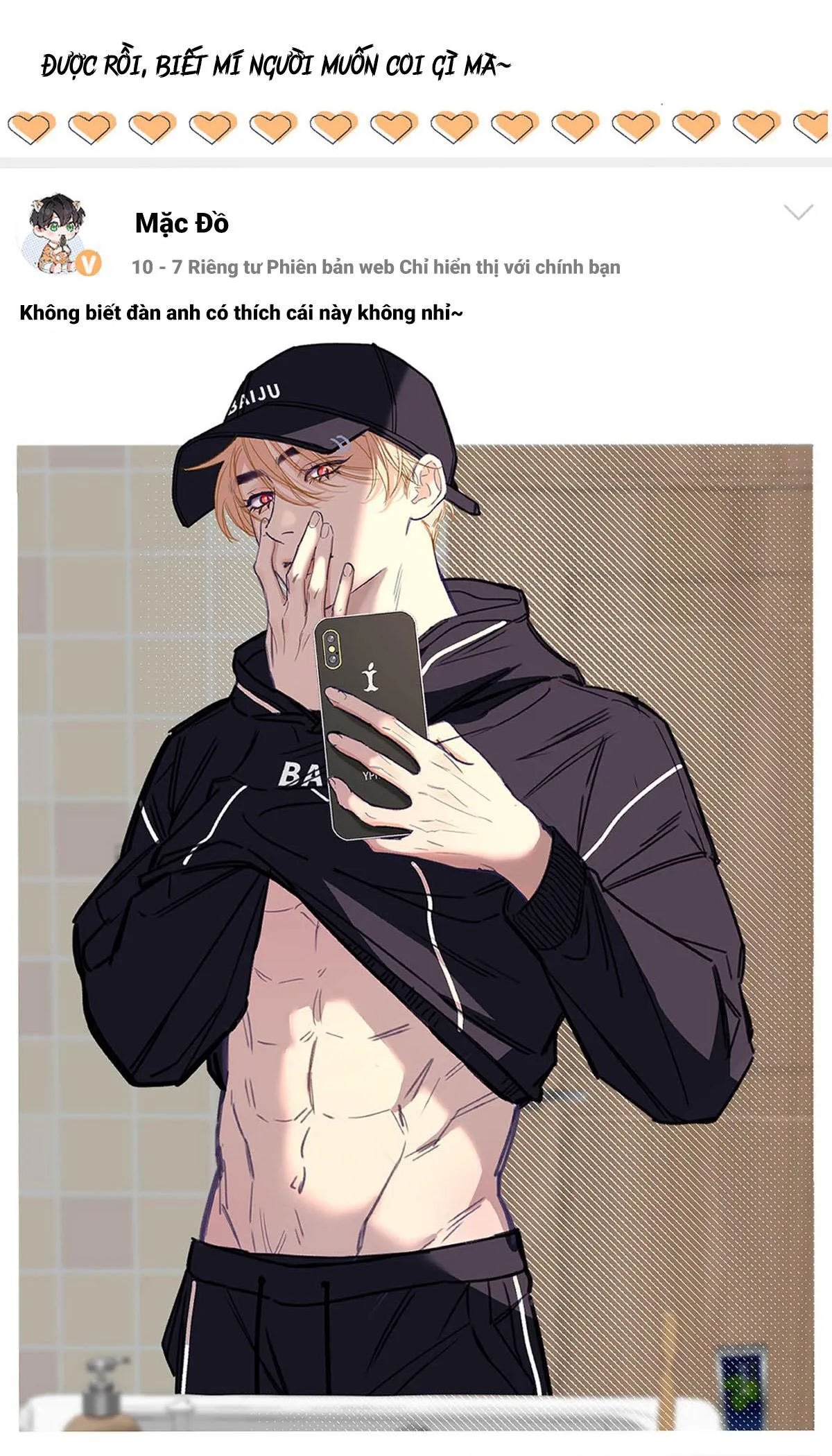 Bắt đầu làm bạn trai từ số 0 Chapter 2 Trang 8