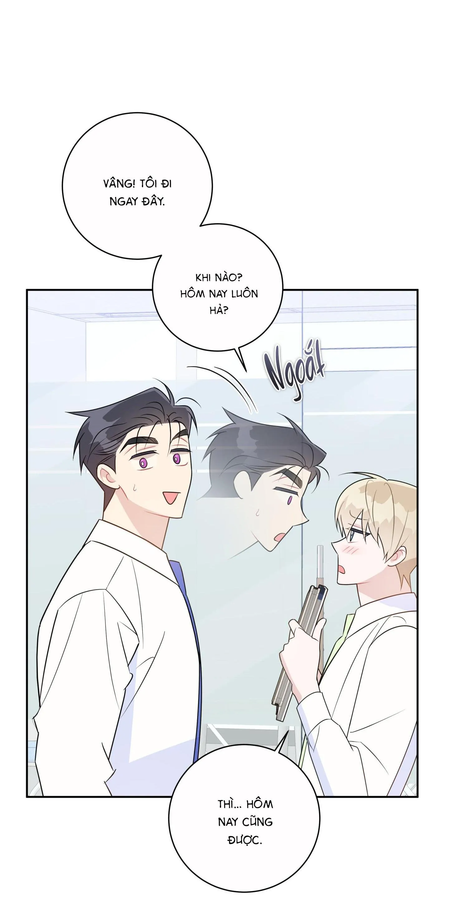 Bắt tay hả, thôi bỏ đi! Chapter 19 Trang 46