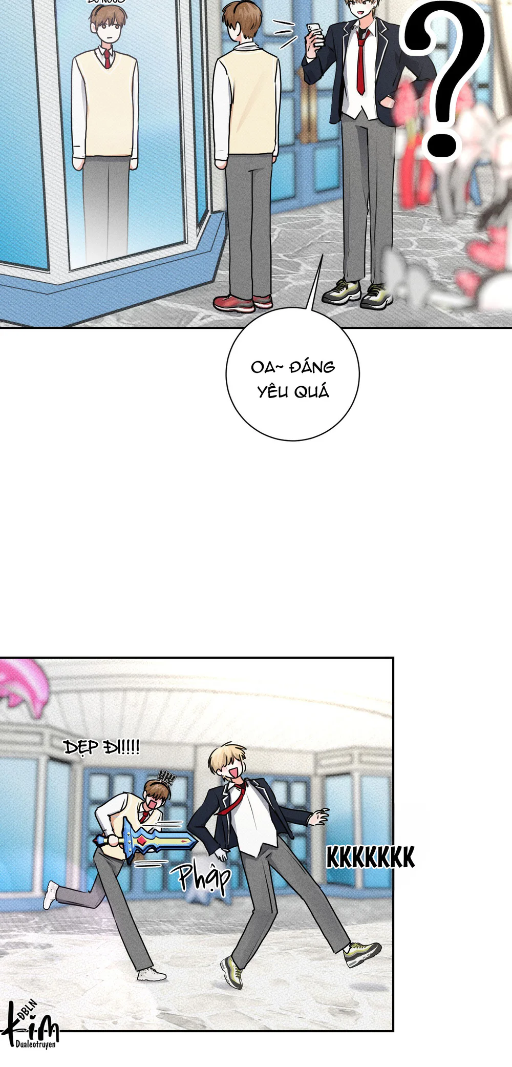 BÂY GIỜ HÃY MỞ CỬA RA Chapter 11 Trang 35