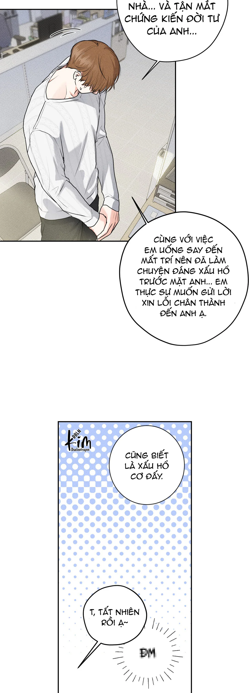 BÂY GIỜ HÃY MỞ CỬA RA Chapter 3 Trang 33