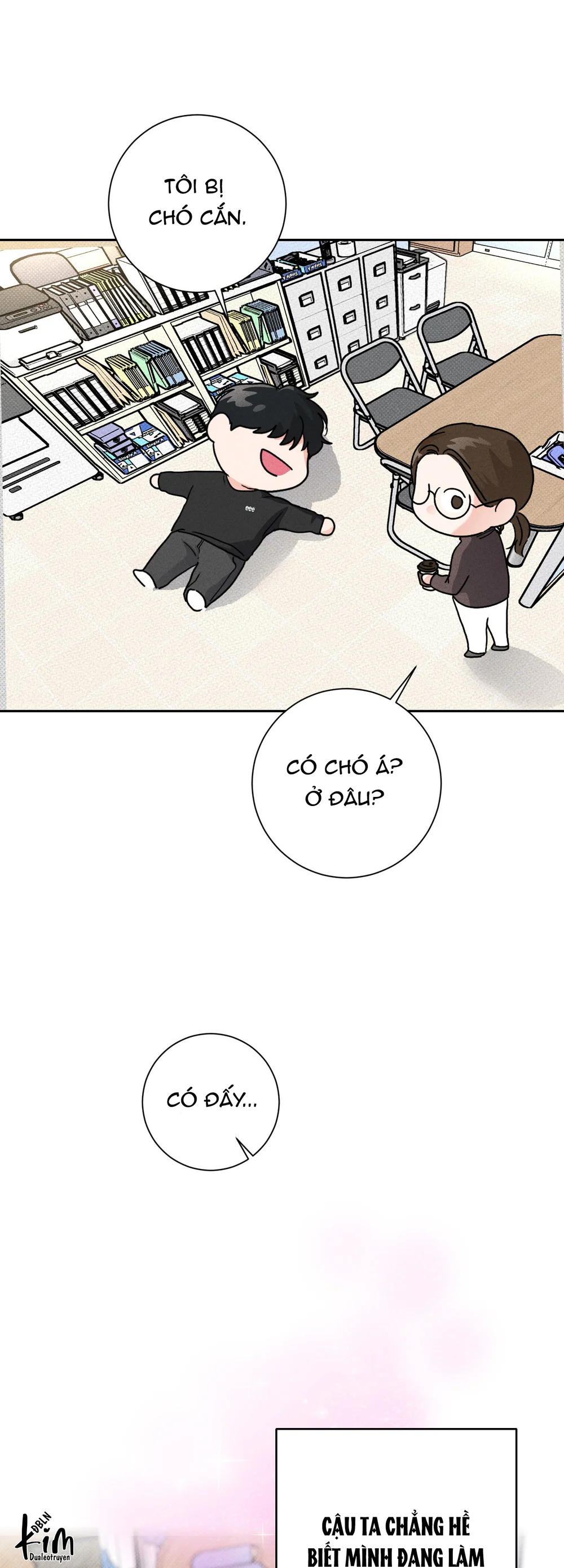 BÂY GIỜ HÃY MỞ CỬA RA Chapter 4 Trang 49