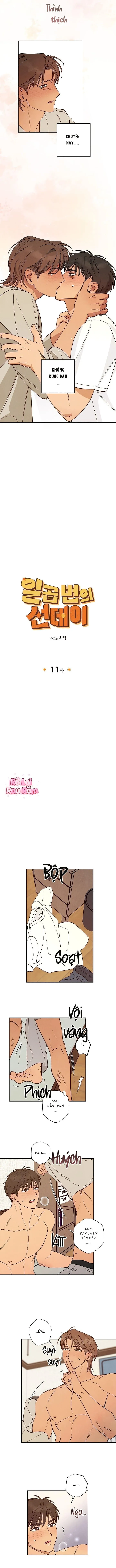 BẢY NGÀY CHỦ NHẬT Chapter 11 Trang 5