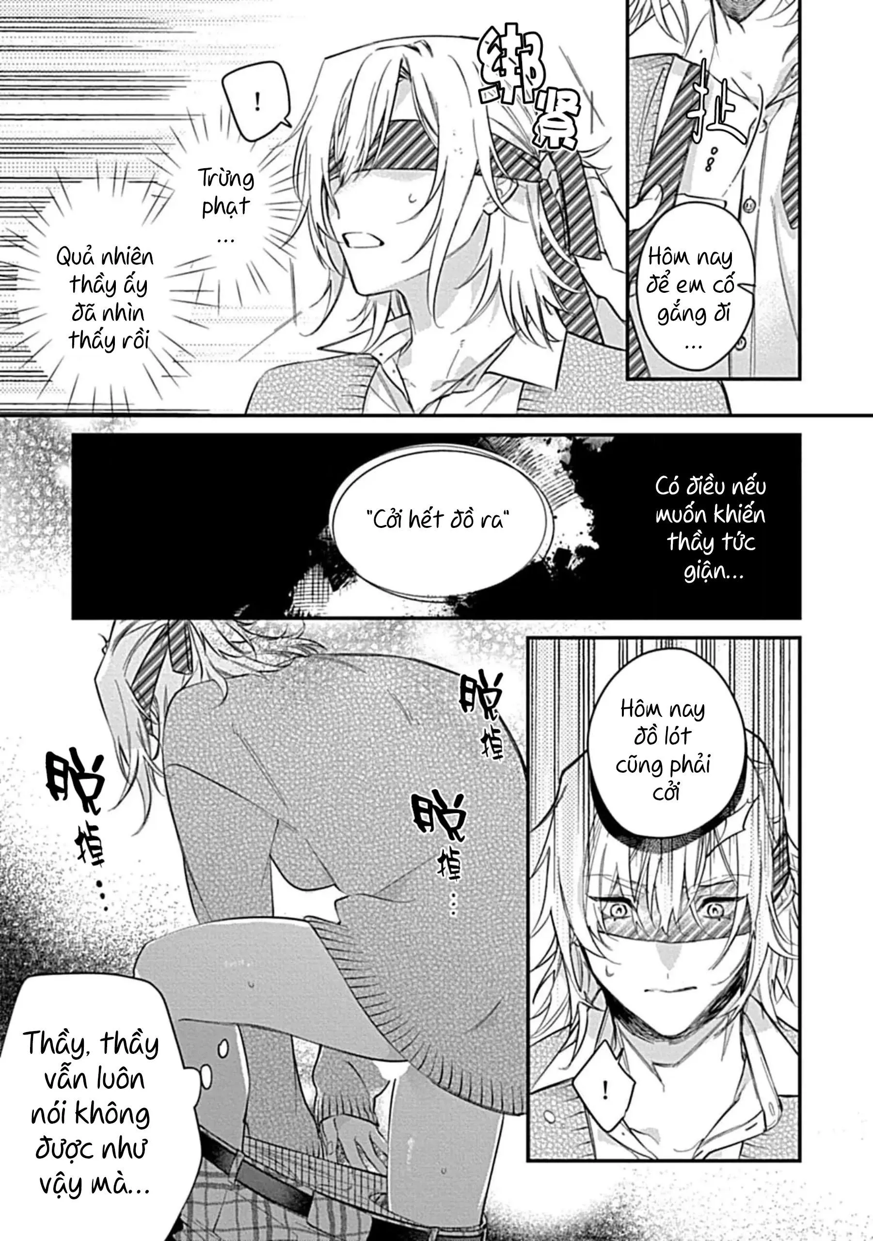 Bé ngoan mà mau phạt bé đi Chapter 2 Trang 10