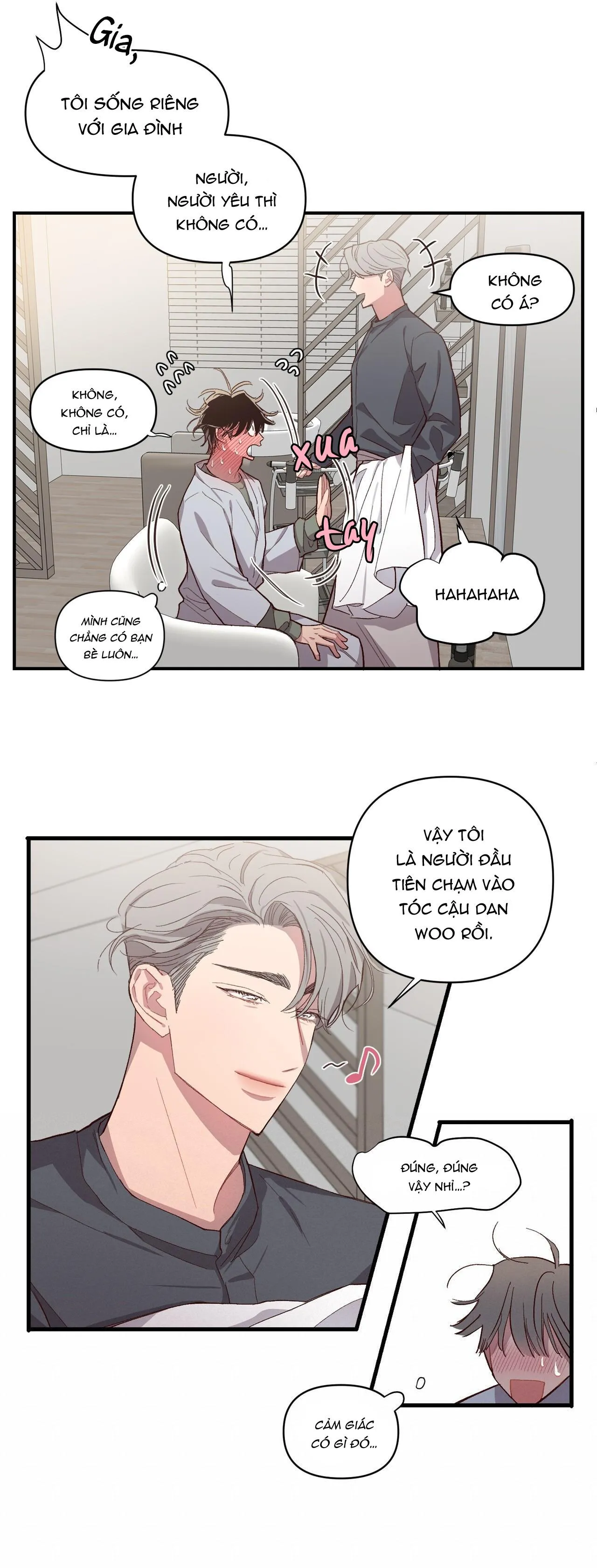 Bí Mật Ẩn Giấu Bên Trong Mái Tóc Chapter 4 Trang 15