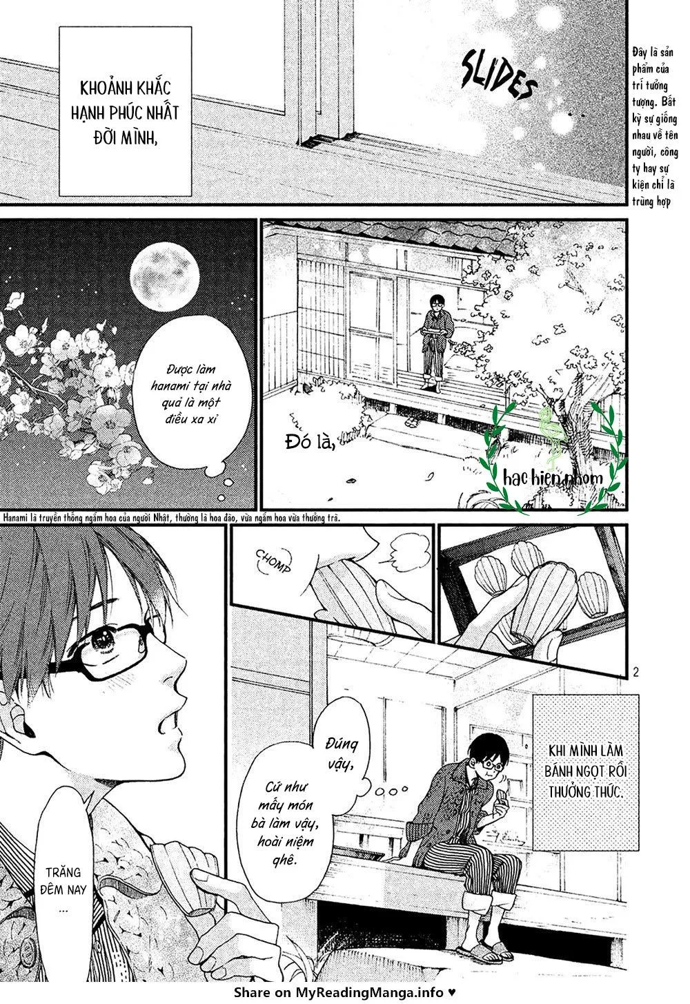 Bí mật của Hodaka-kun có vị ngọt Chapter 1 Trang 3