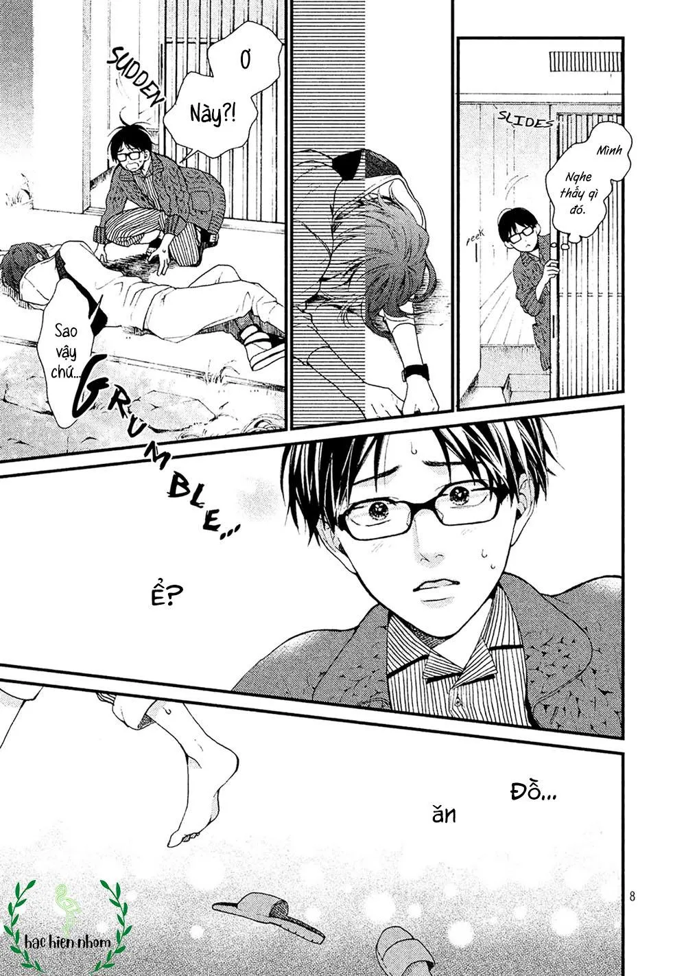 Bí mật của Hodaka-kun có vị ngọt Chapter 1 Trang 9