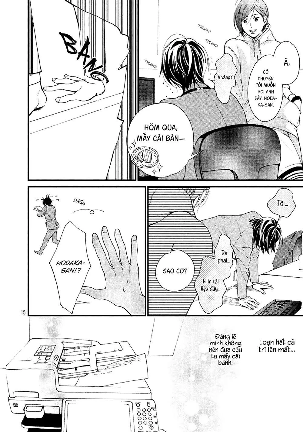 Bí mật của Hodaka-kun có vị ngọt Chapter 1 Trang 16