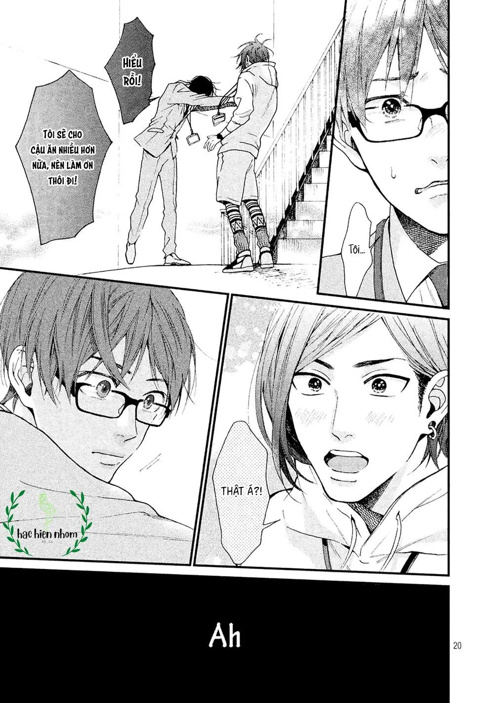 Bí mật của Hodaka-kun có vị ngọt Chapter 1 Trang 21