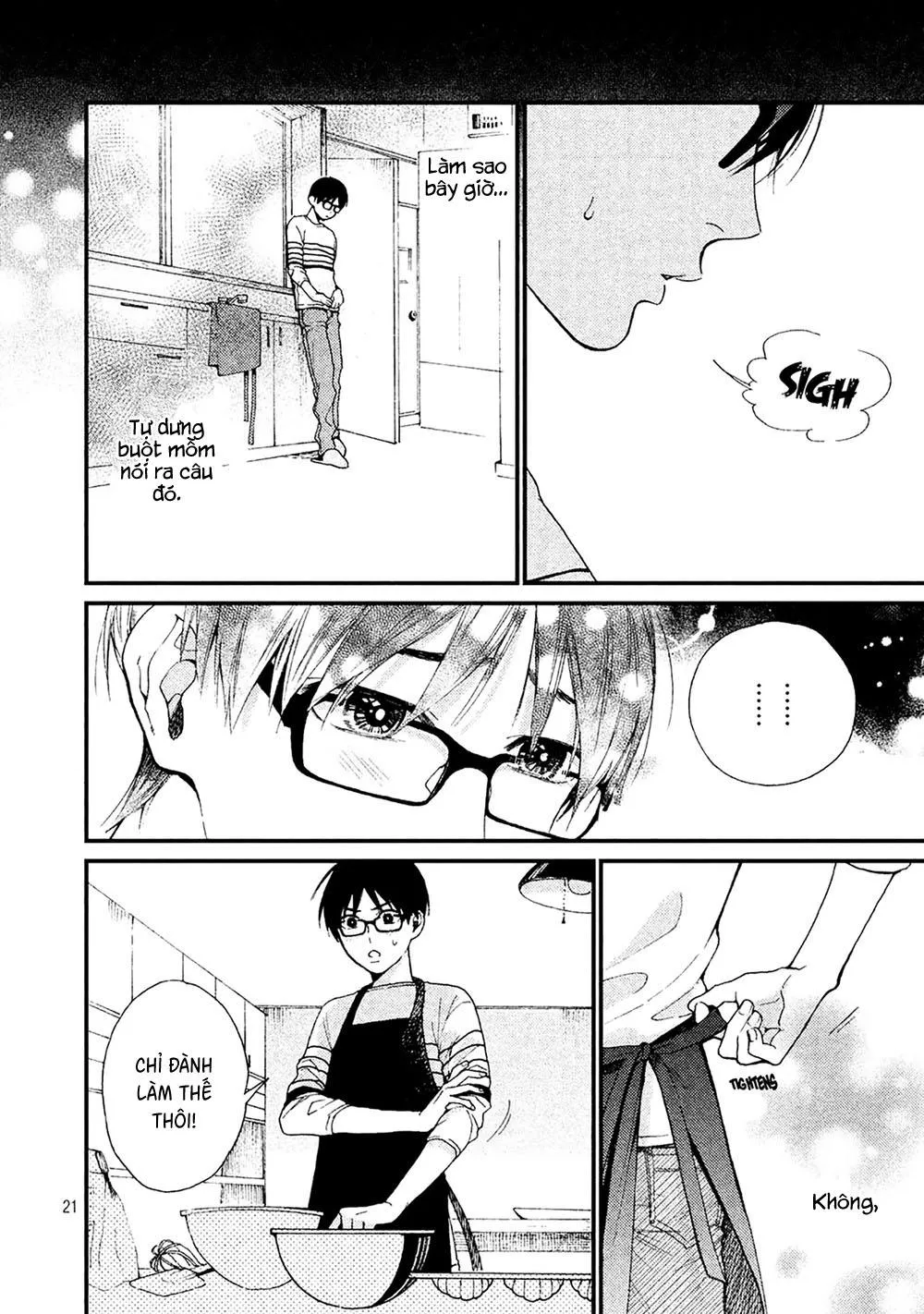 Bí mật của Hodaka-kun có vị ngọt Chapter 1 Trang 22