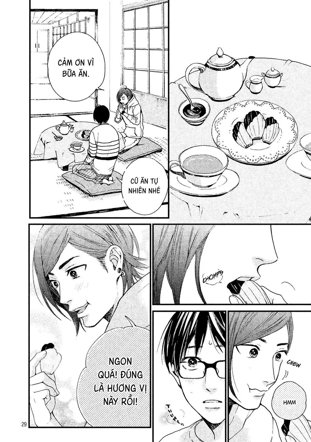 Bí mật của Hodaka-kun có vị ngọt Chapter 1 Trang 30