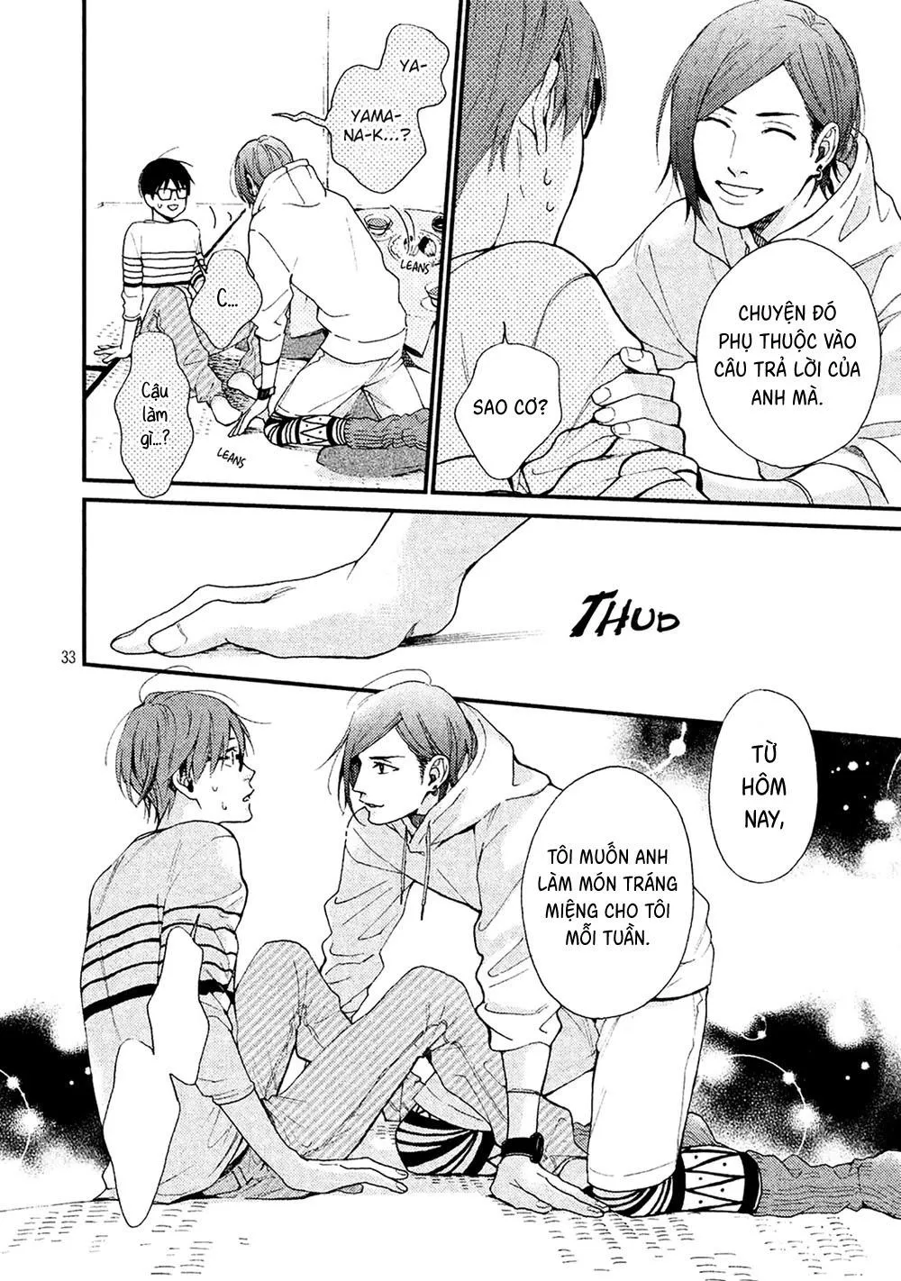 Bí mật của Hodaka-kun có vị ngọt Chapter 1 Trang 34