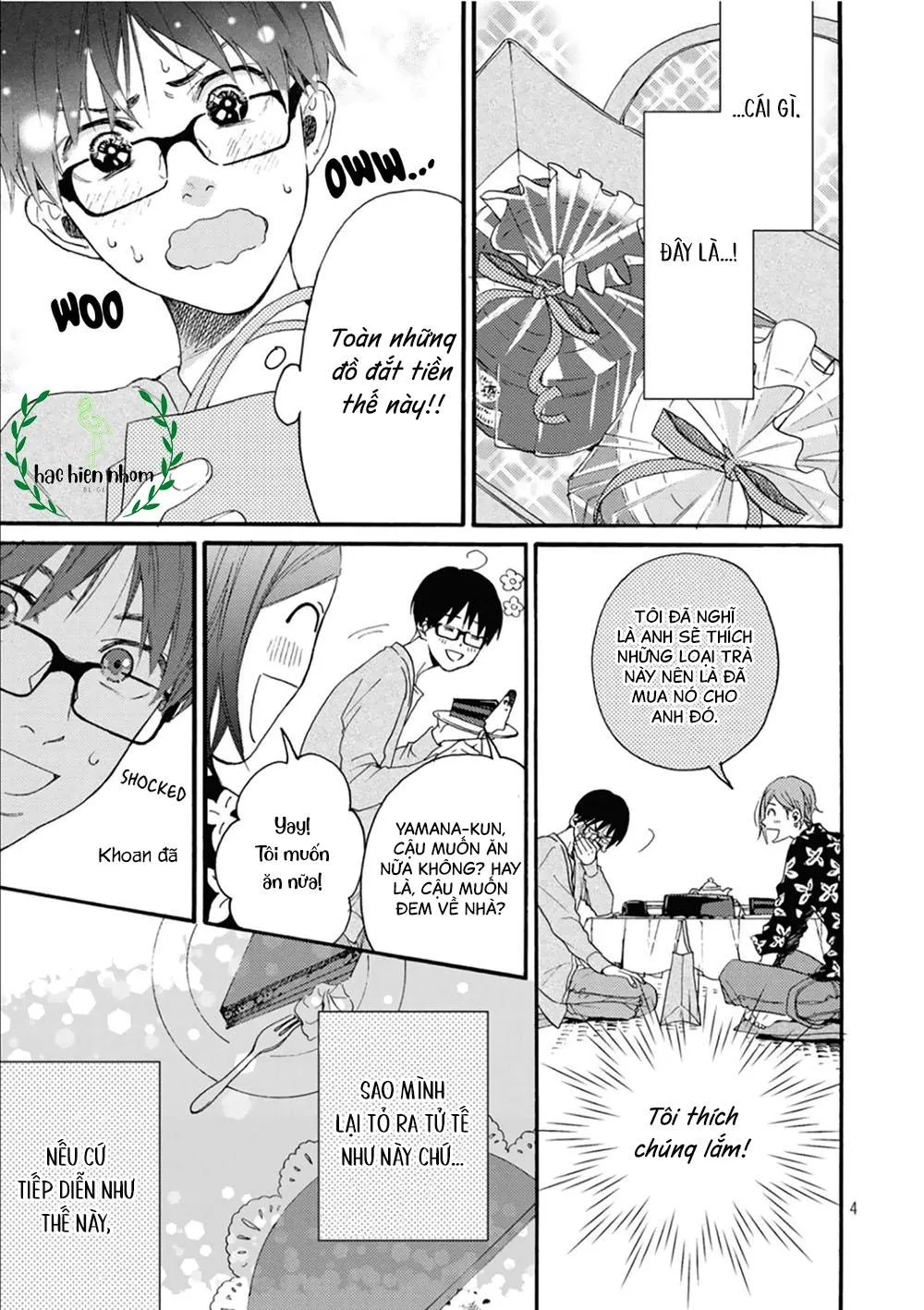 Bí mật của Hodaka-kun có vị ngọt Chapter 2 Trang 5