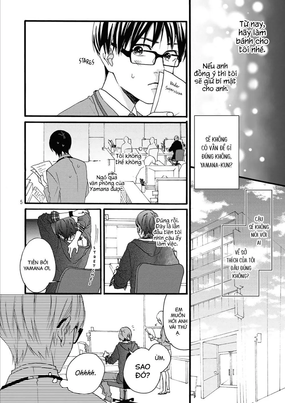 Bí mật của Hodaka-kun có vị ngọt Chapter 2 Trang 6