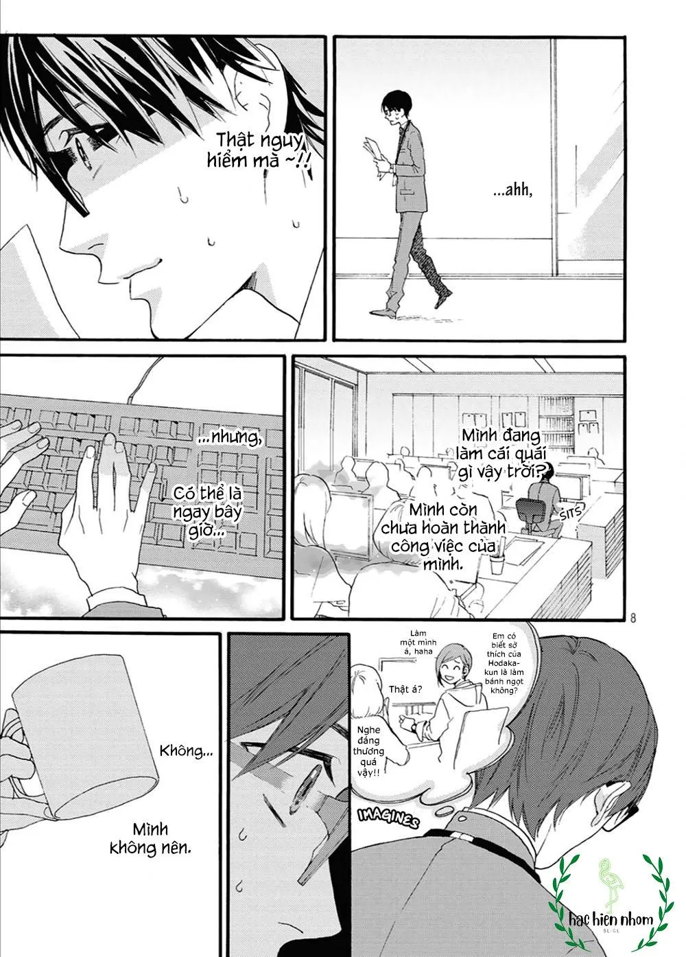 Bí mật của Hodaka-kun có vị ngọt Chapter 2 Trang 9