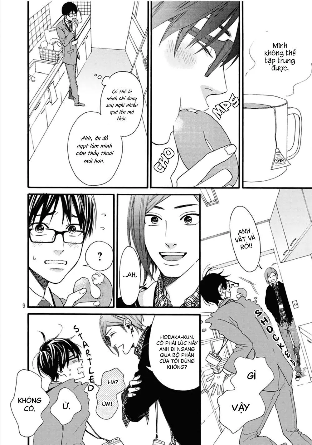 Bí mật của Hodaka-kun có vị ngọt Chapter 2 Trang 10