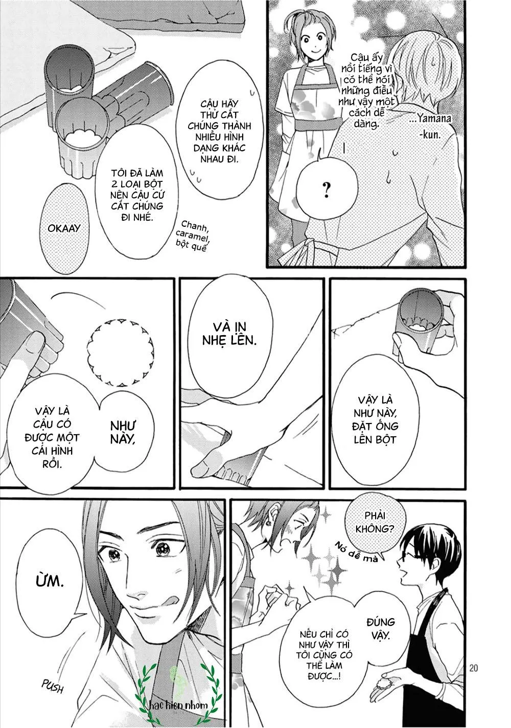 Bí mật của Hodaka-kun có vị ngọt Chapter 2 Trang 21