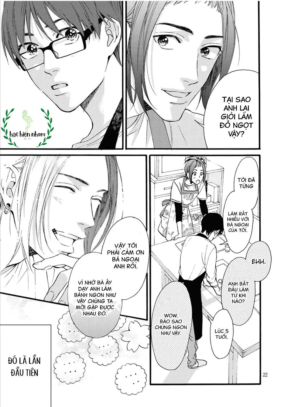 Bí mật của Hodaka-kun có vị ngọt Chapter 2 Trang 23