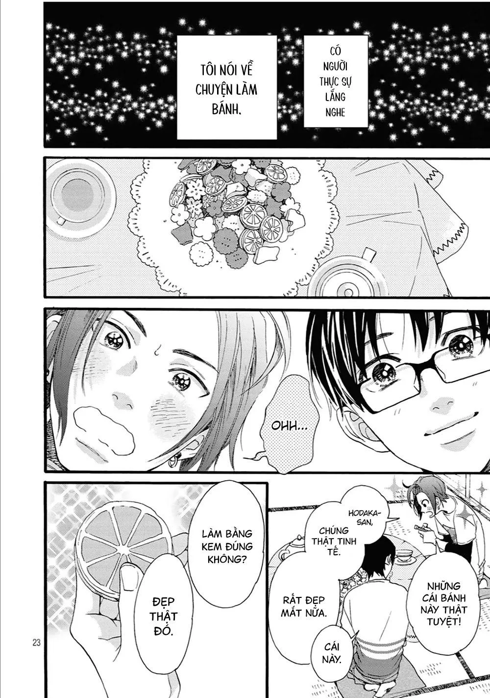 Bí mật của Hodaka-kun có vị ngọt Chapter 2 Trang 24