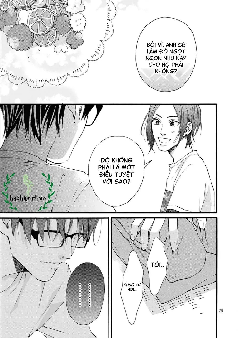 Bí mật của Hodaka-kun có vị ngọt Chapter 2 Trang 27