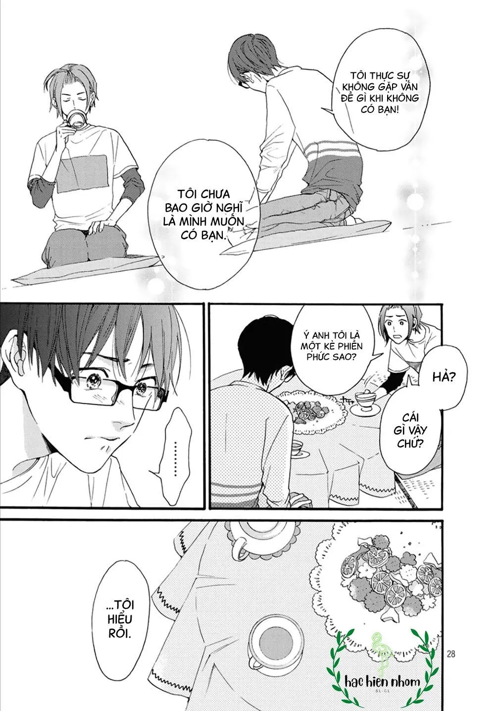 Bí mật của Hodaka-kun có vị ngọt Chapter 2 Trang 29