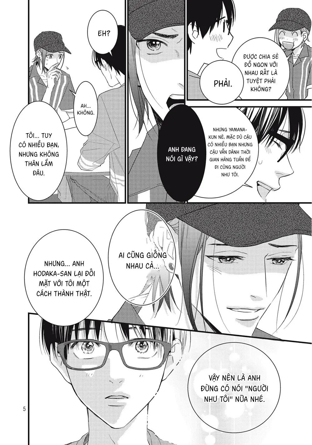 Bí mật của Hodaka-kun có vị ngọt Chapter 4 Trang 6