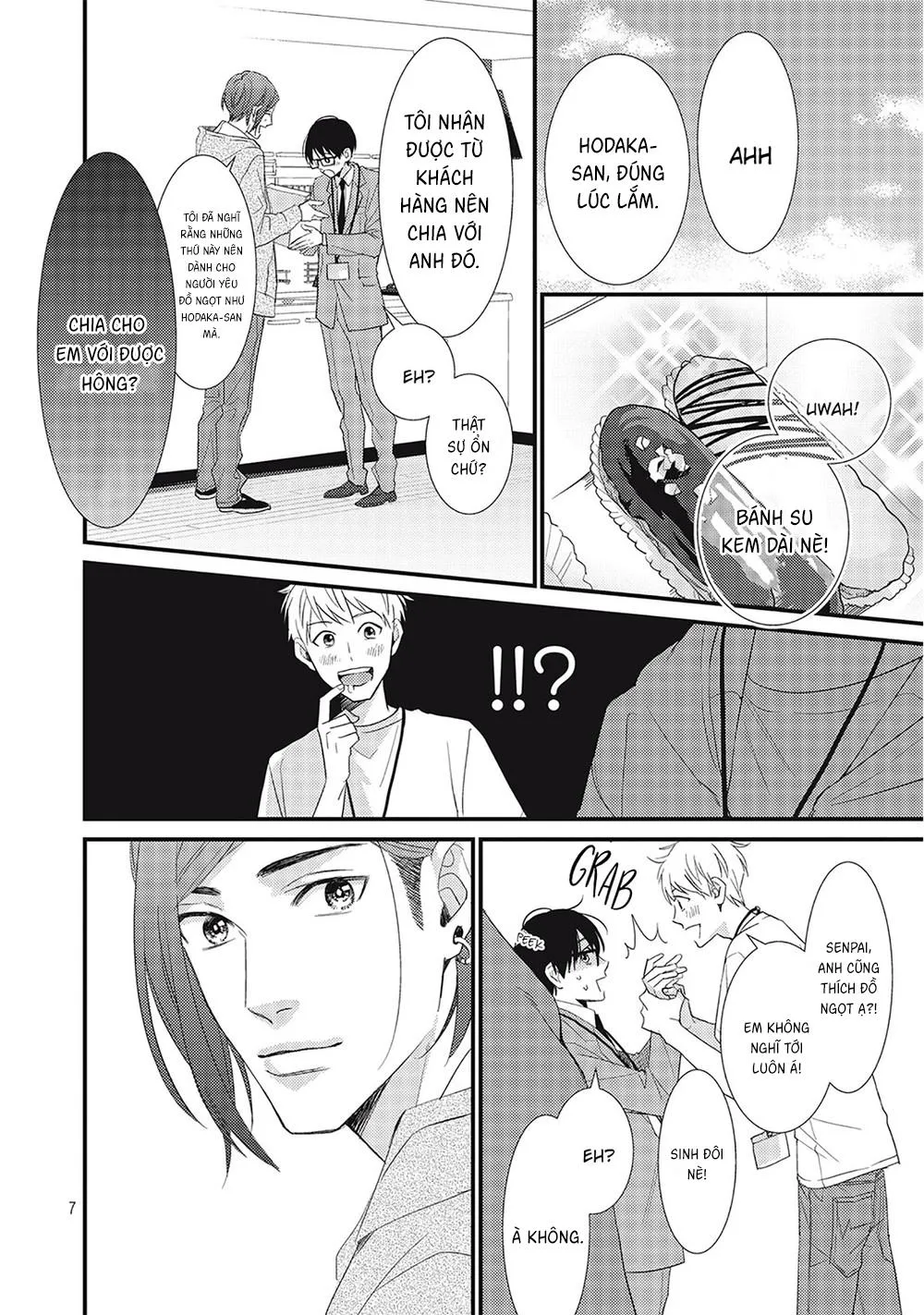 Bí mật của Hodaka-kun có vị ngọt Chapter 4 Trang 8