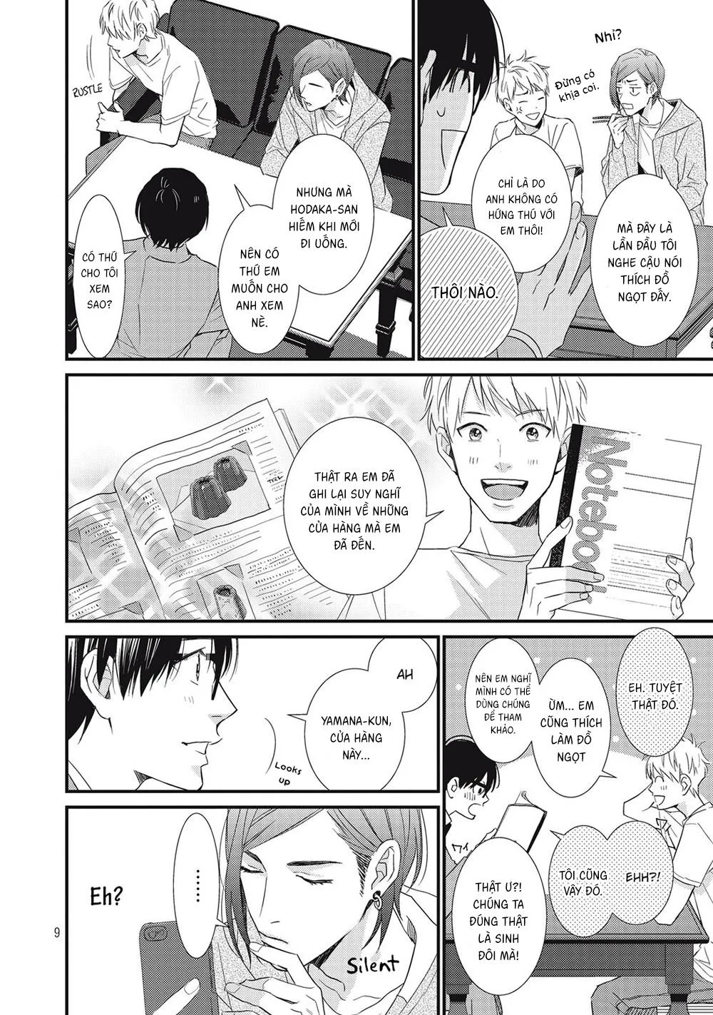 Bí mật của Hodaka-kun có vị ngọt Chapter 4 Trang 10