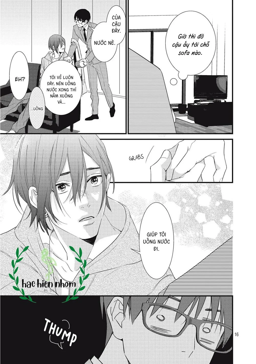 Bí mật của Hodaka-kun có vị ngọt Chapter 4 Trang 17