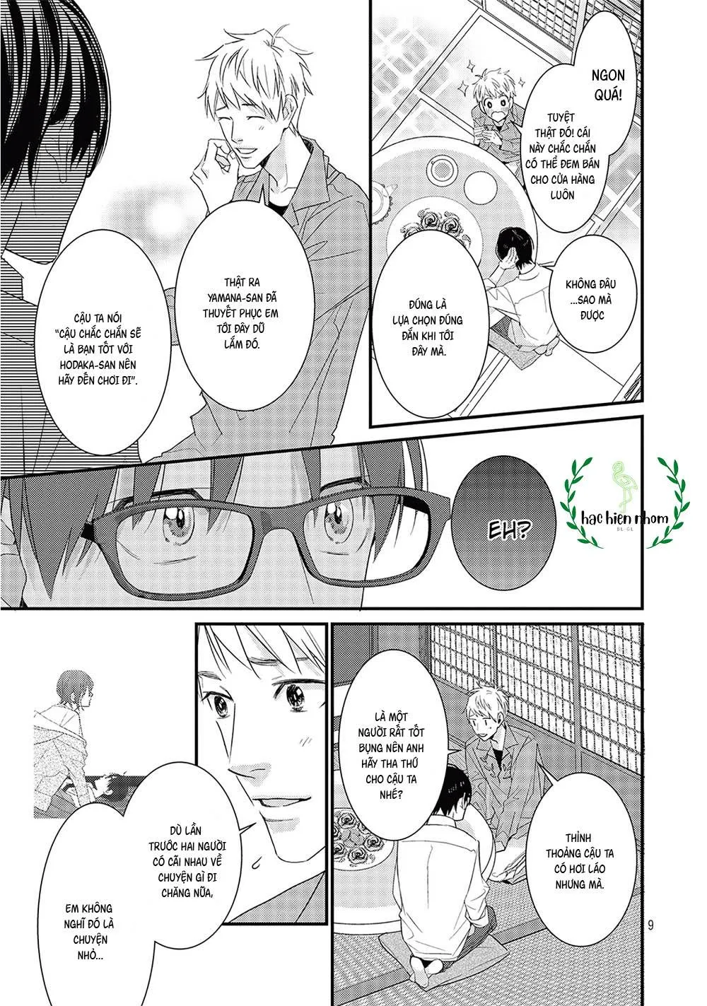 Bí mật của Hodaka-kun có vị ngọt Chapter 5 Trang 11