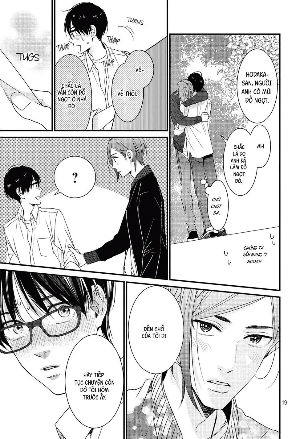 Bí mật của Hodaka-kun có vị ngọt Chapter 5 Trang 21