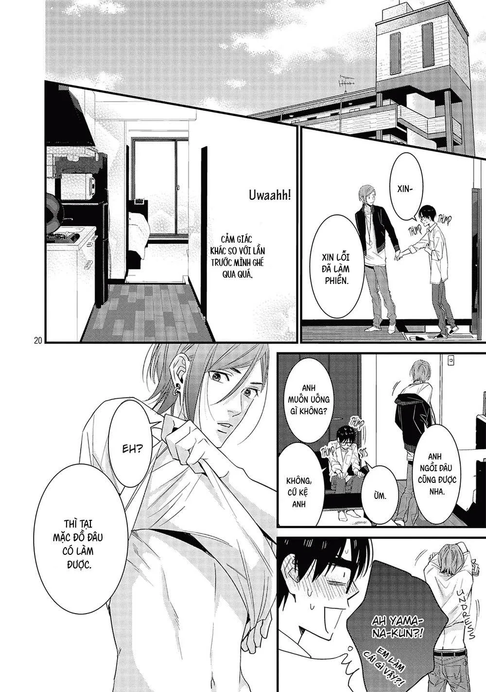 Bí mật của Hodaka-kun có vị ngọt Chapter 5 Trang 22