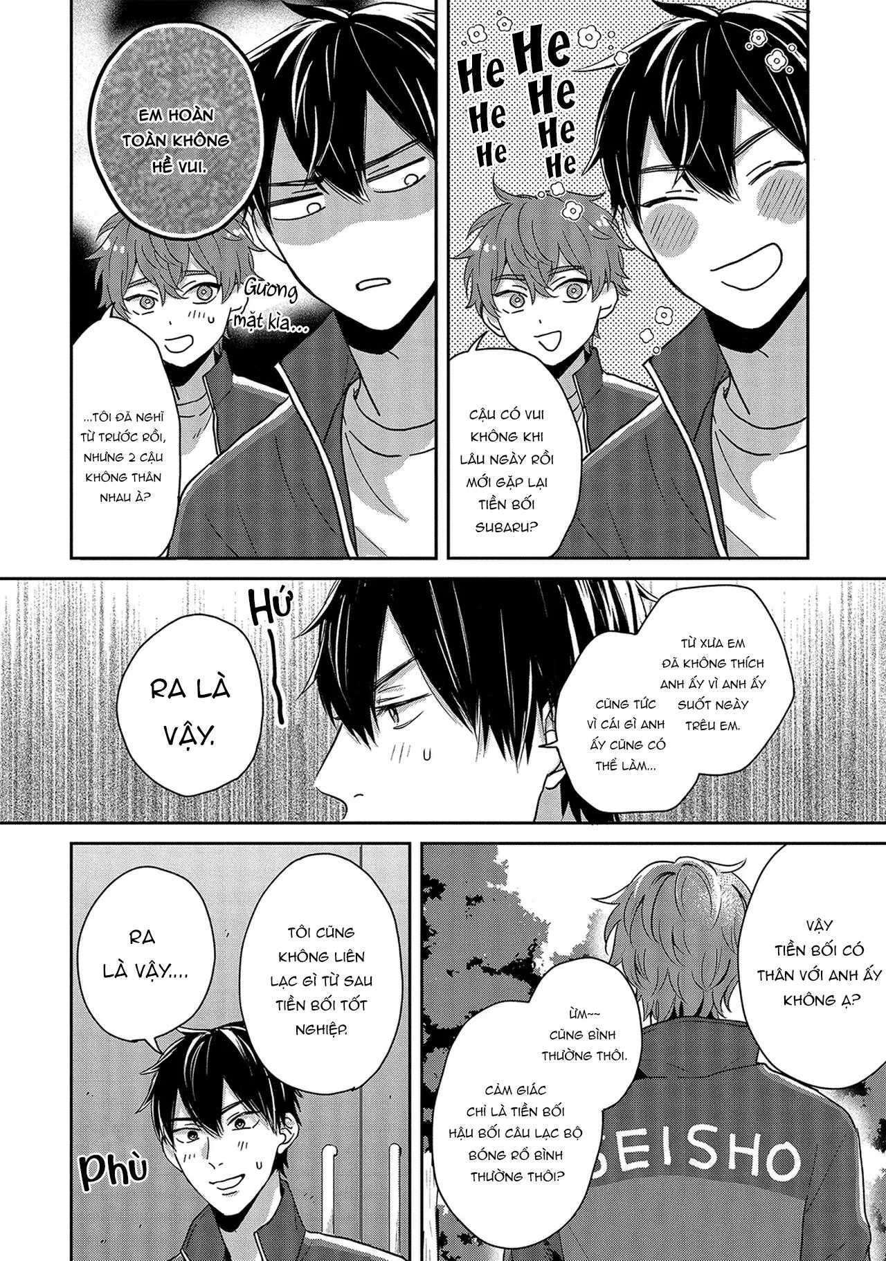 Bí mật của Subaru-senpai Chapter 5 Trang 11