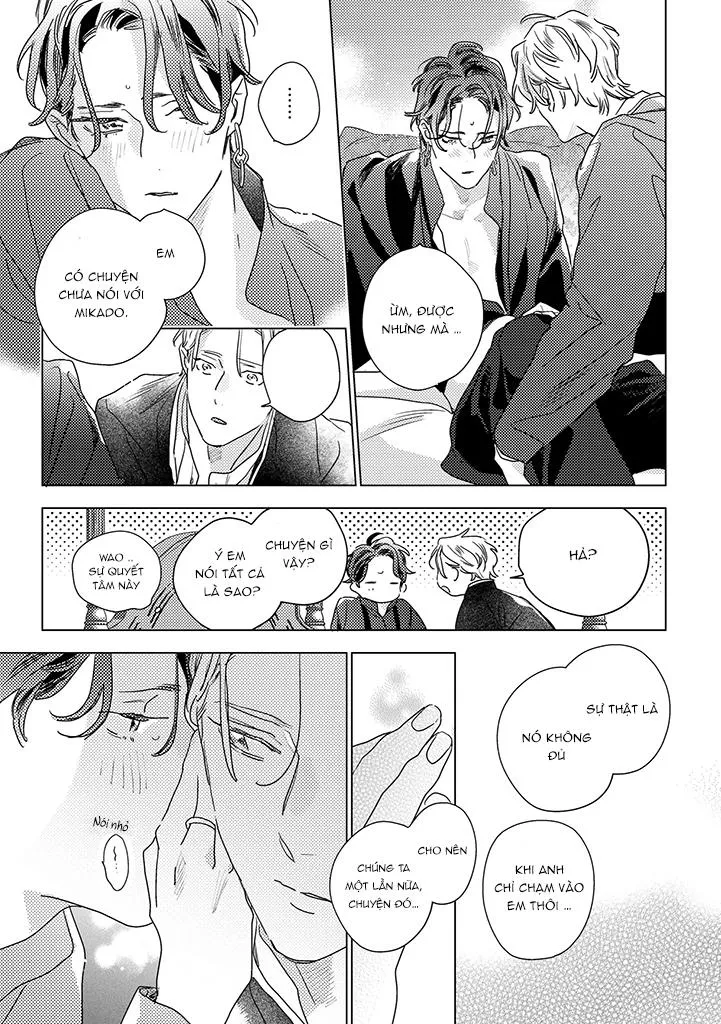 BÍ MẬT THẦM LẶNG GIỮA VÀNG VÀ BẠC LÀ MÀN ĐÊM Chapter 10 Trang 5