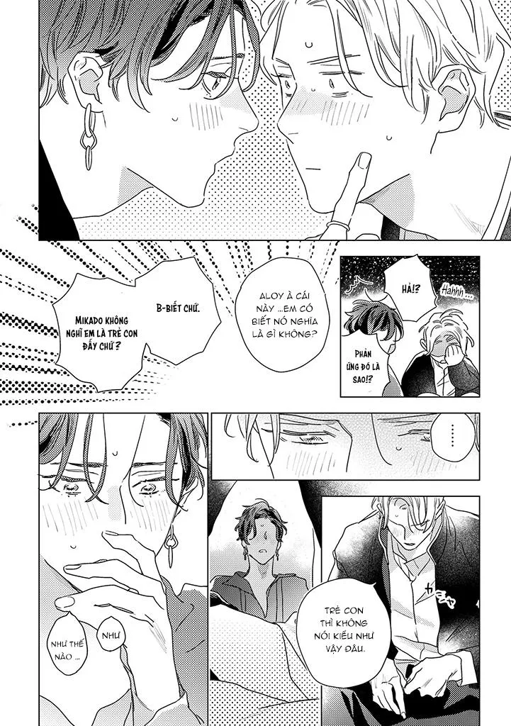 BÍ MẬT THẦM LẶNG GIỮA VÀNG VÀ BẠC LÀ MÀN ĐÊM Chapter 10 Trang 6