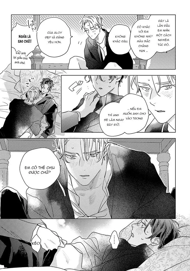 BÍ MẬT THẦM LẶNG GIỮA VÀNG VÀ BẠC LÀ MÀN ĐÊM Chapter 10 Trang 7