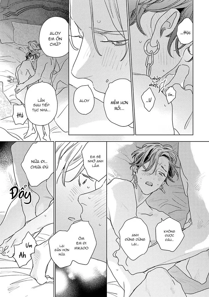 BÍ MẬT THẦM LẶNG GIỮA VÀNG VÀ BẠC LÀ MÀN ĐÊM Chapter 10 Trang 9