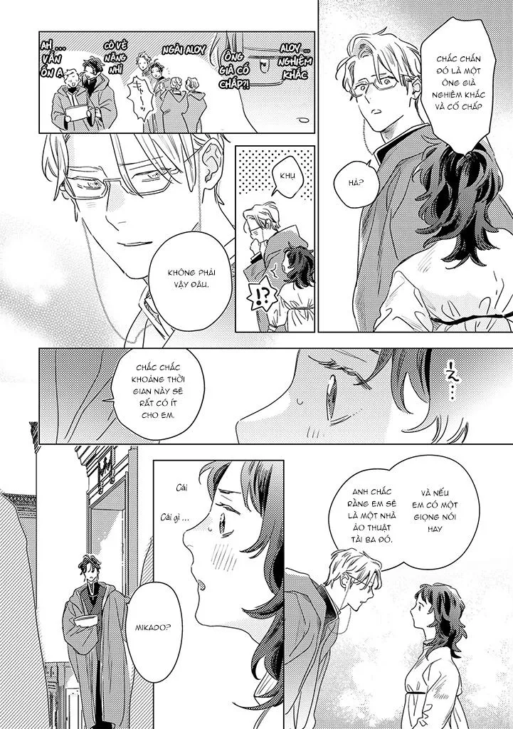 BÍ MẬT THẦM LẶNG GIỮA VÀNG VÀ BẠC LÀ MÀN ĐÊM Chapter 11 Trang 4