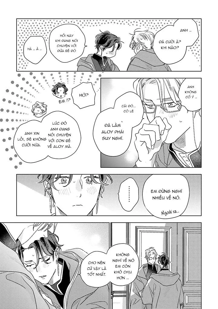 BÍ MẬT THẦM LẶNG GIỮA VÀNG VÀ BẠC LÀ MÀN ĐÊM Chapter 11 Trang 9