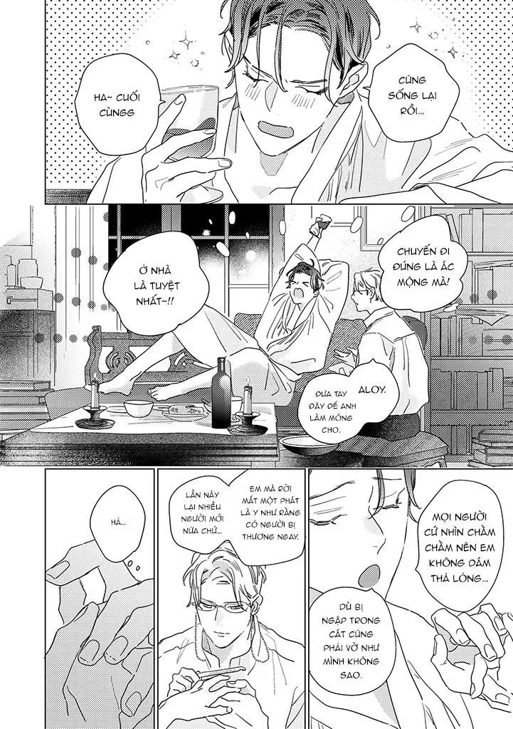 BÍ MẬT THẦM LẶNG GIỮA VÀNG VÀ BẠC LÀ MÀN ĐÊM Chapter 2 Trang 9