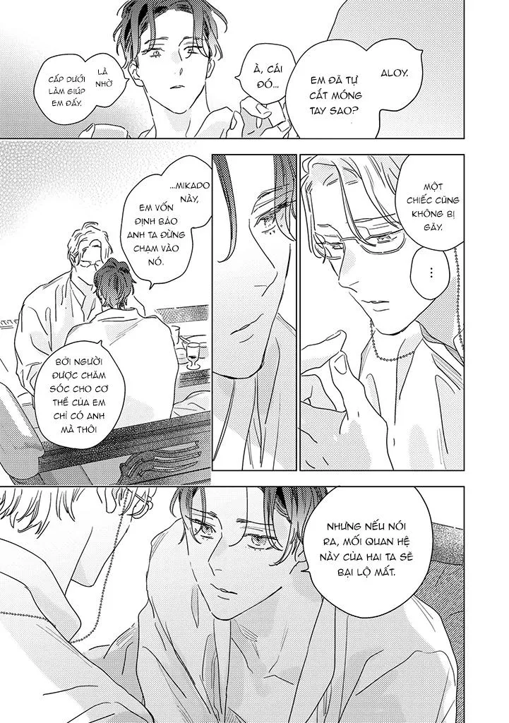 BÍ MẬT THẦM LẶNG GIỮA VÀNG VÀ BẠC LÀ MÀN ĐÊM Chapter 2 Trang 10